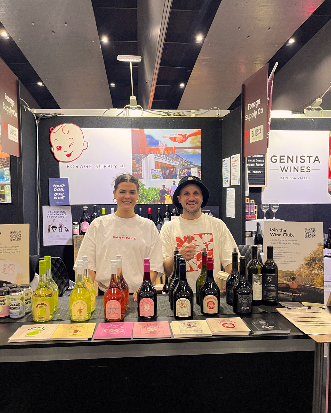Forage Supply Co wines at the Good Food & Wine Show 2026 featuring Barossa Valley wine tastings, Australian wines and Forage Supply Co merch at Melbourne, Sydney and Perth convention centres.