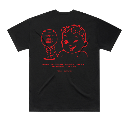 Baby Face No.6 T-Shirt Black